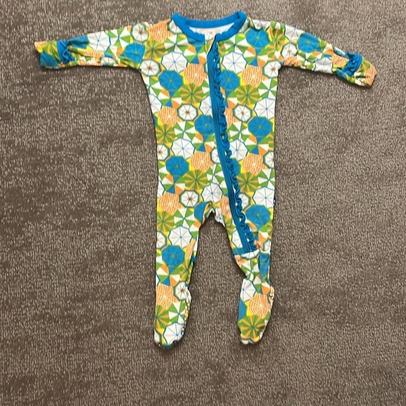 Kickee Pants Posh Peanut Tea Hazel Village Baby Bundle 0-12M GUC Organic - Picture 5 of 16